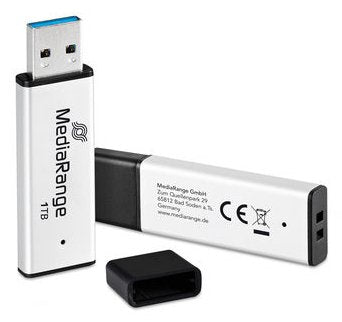EAN 4260664879718 - MediaRange MR1905-1 unidad flash USB 1 TB USB tipo A 3.2 Gen 1 (3.1 Gen 1) Negro, Plata imagen 2