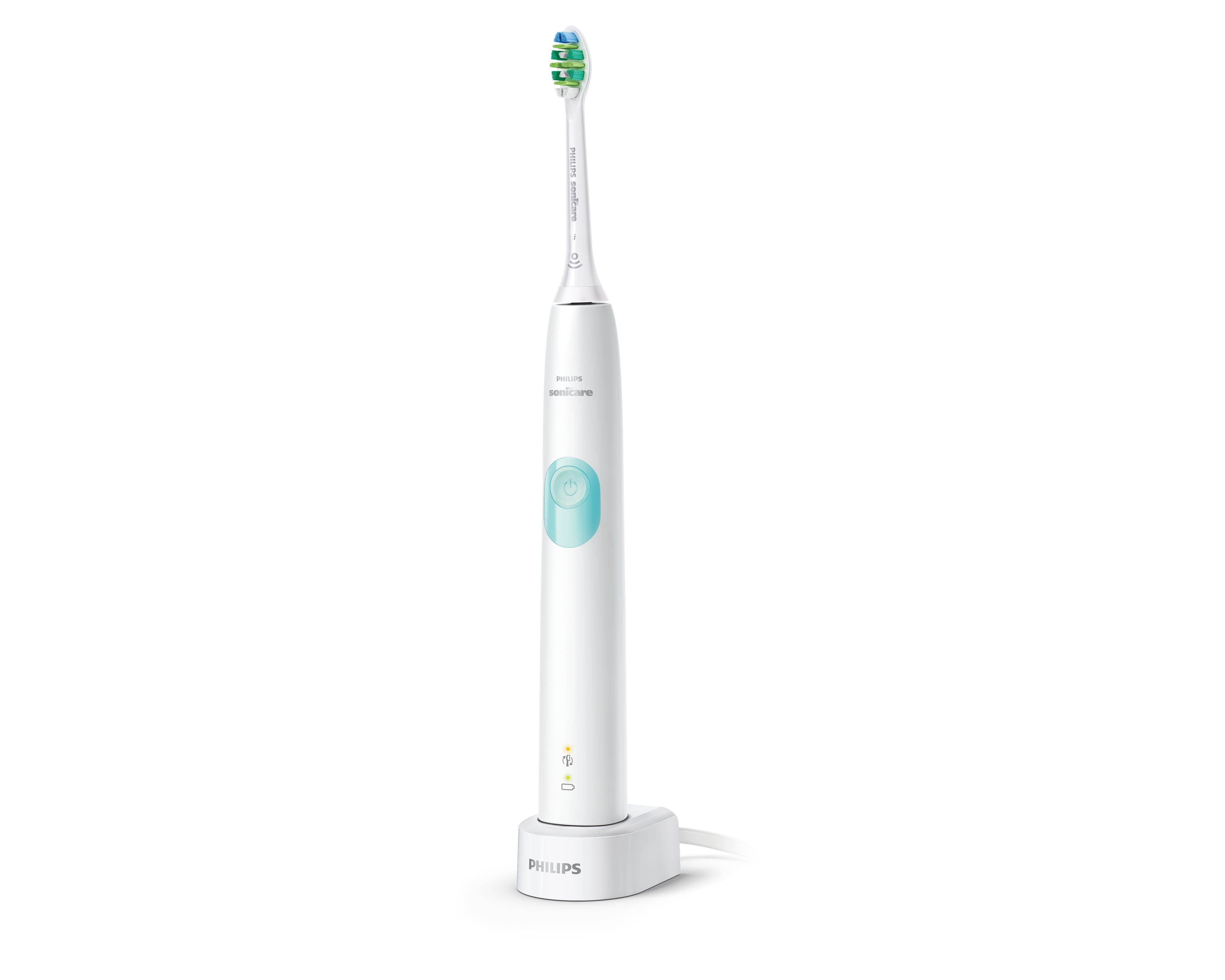 EAN 8710103863250 - Philips 4300 series HX6807/63 cepillo eléctrico para dientes Adulto Cepillo dental sónico Blanco imagen 2