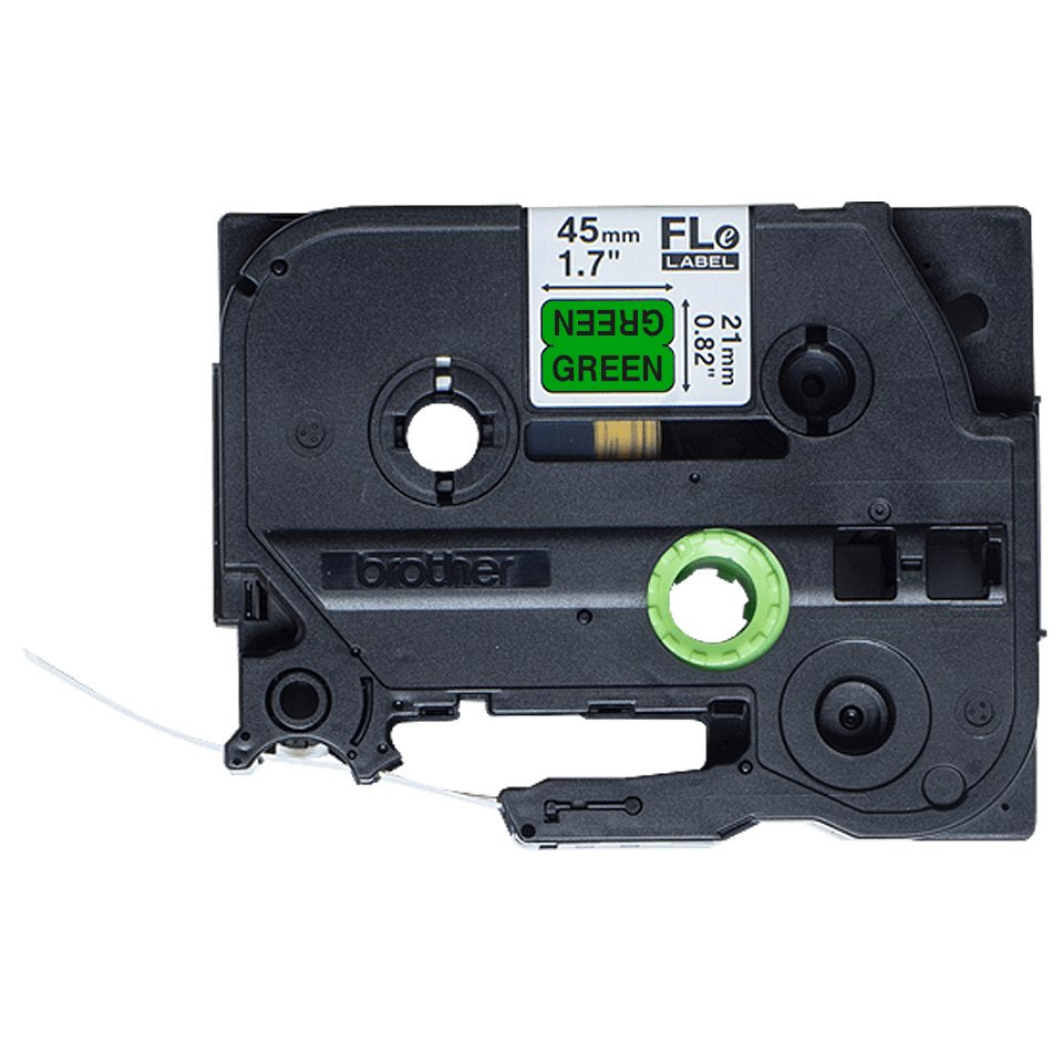 EAN 4977766769686 - Brother FLE-7511 cinta para impresora de etiquetas Negro sobre verde imagen 2