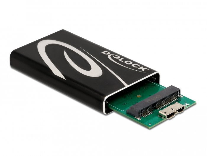 EAN 4043619420063 - DeLOCK 42006 caja para disco duro externo Caja externa para unidad de estado sólido (SSD) Negro imagen 2