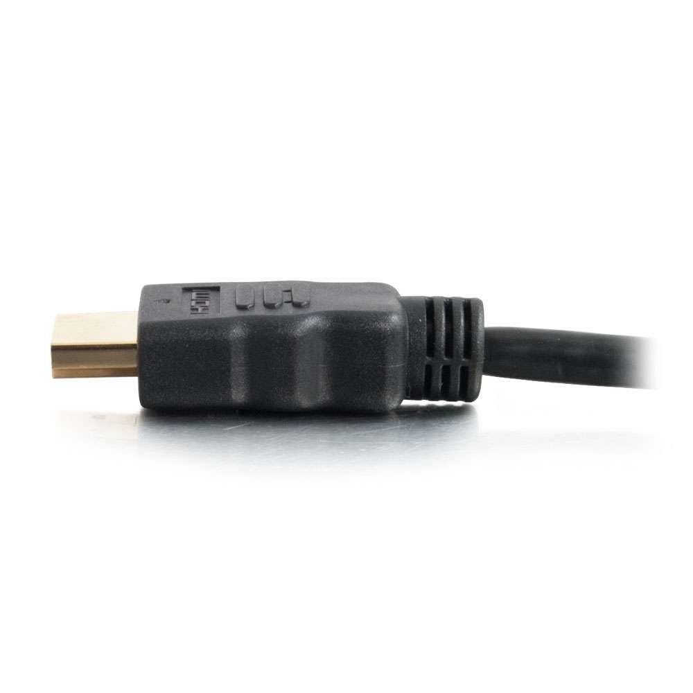Cable C2g 5ft 4k Hdmi With Ethernet High Speed Hdmi Cable M/M Cable Hdmi Con Ethernet Hdmi Macho A Hdmi Macho 1.52 M Blindado Negro