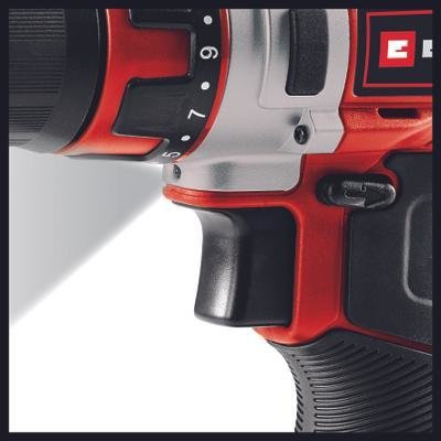 Einhell Set De Taladro Te-Cd 12/1 Li +22+Cl Incl. 2 Baterías 2,0 Ah, Cargador, Puntas/Brocas 22 Piezas, Lámpara Con Batería)