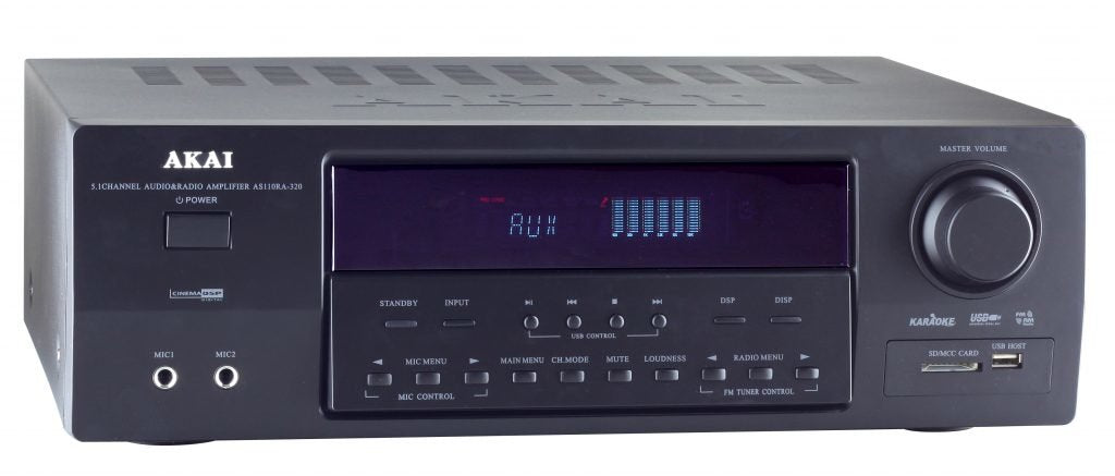 EAN 4905192530761 - Akai AS110RA-320 receptor AV 30 W 5.1 canales Envolvente Negro imagen 3