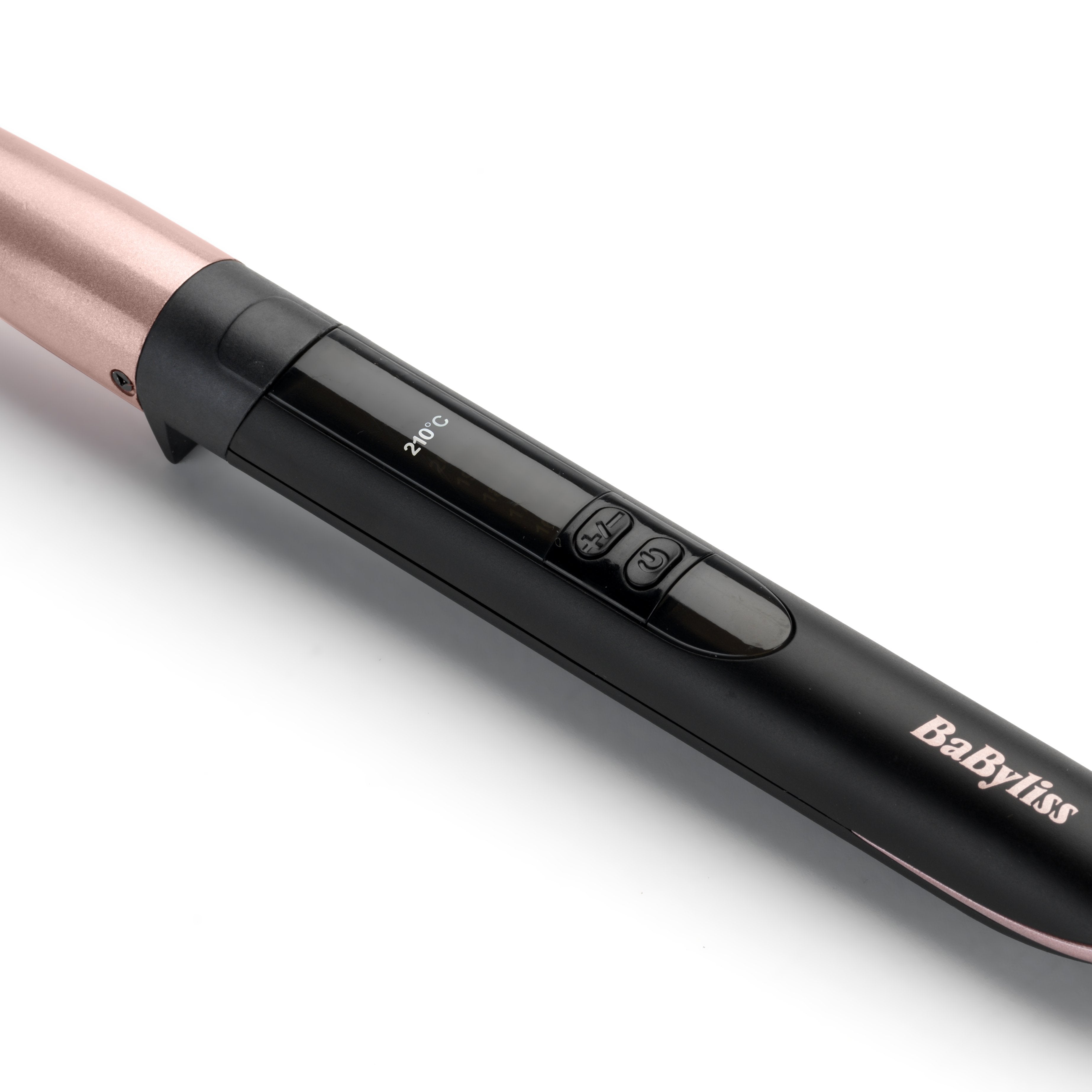 EAN 3030050153675 - BaByliss Conical Wand Rizador de pelo Caliente Negro, Rosa 2,5 m imagen 9