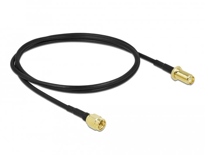 Delock Cable Sma Macho A Sma Hembra Lmr/Cfd100 0,9 M Low Loss