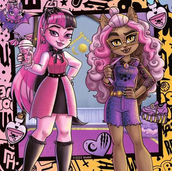 Puzzle Ravensburger Monster High 3x49