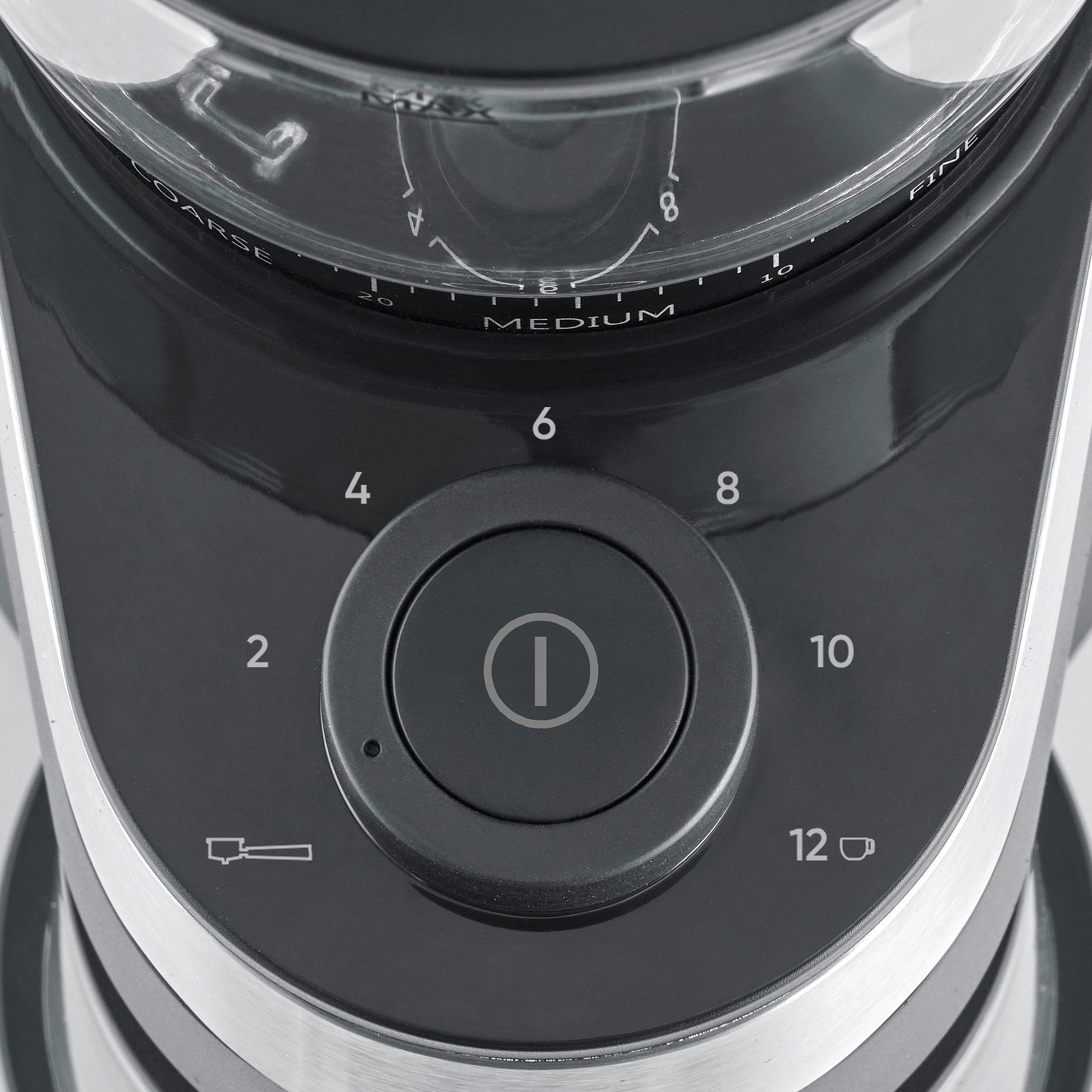 EAN 4008146045356 - Severin KM 3880 molinillo de café 140 W Negro, Acero inoxidable imagen 3