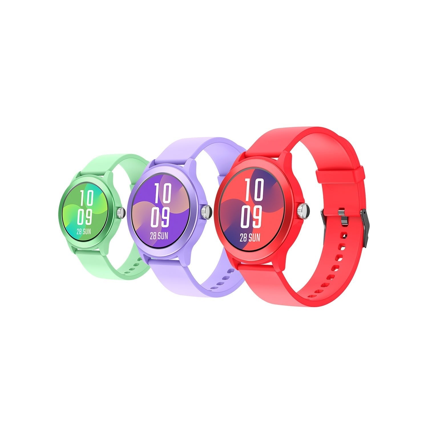 Spc Smartwatch Smartee Duo Vivo Verde + Correa Ext