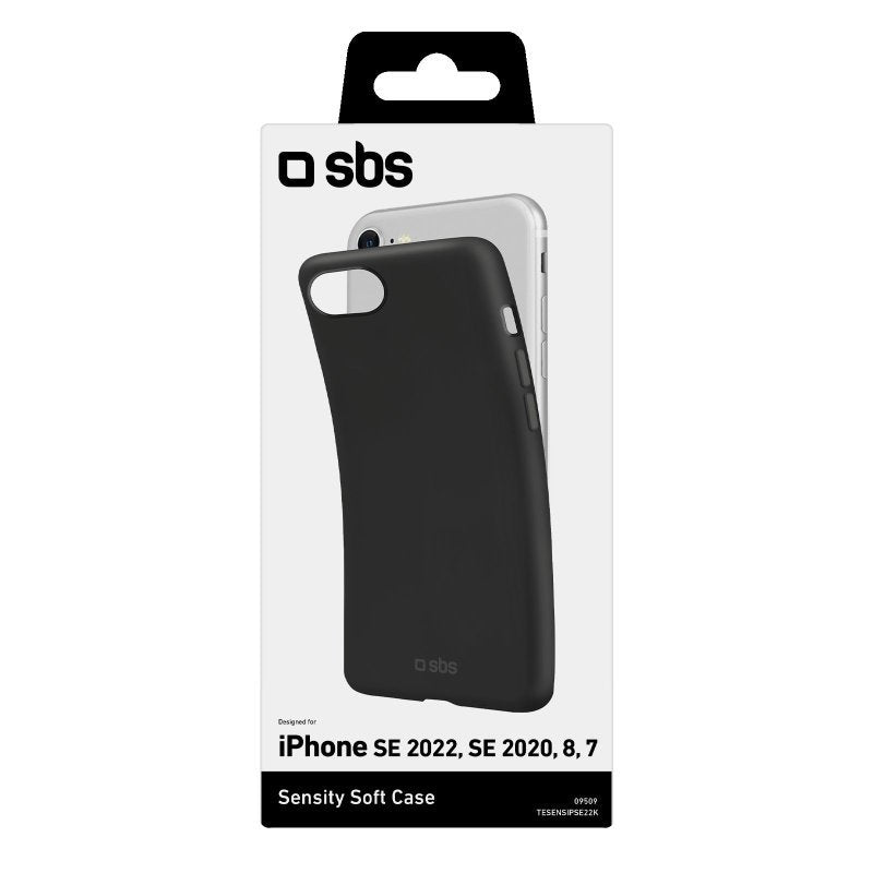 Sbs Sensity Funda Para Iphone 7 Iphone 8 Iphone Se 2020 Iphone Se 2022 11,9 Cm (4.7") Negro