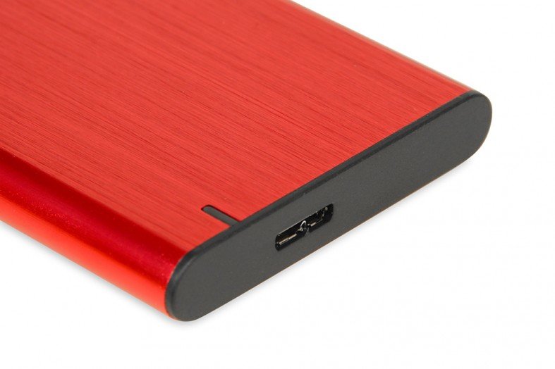 EAN 5901443056379 - iBox HD-05 Carcasa de disco duro/SSD Rojo 2.5" imagen 3