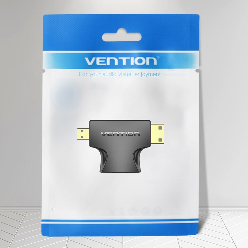 EAN 6922794748064 - Vention AGFB0 cambiador de género para cable Mini HDMI, Micro HDMI Negro imagen 2