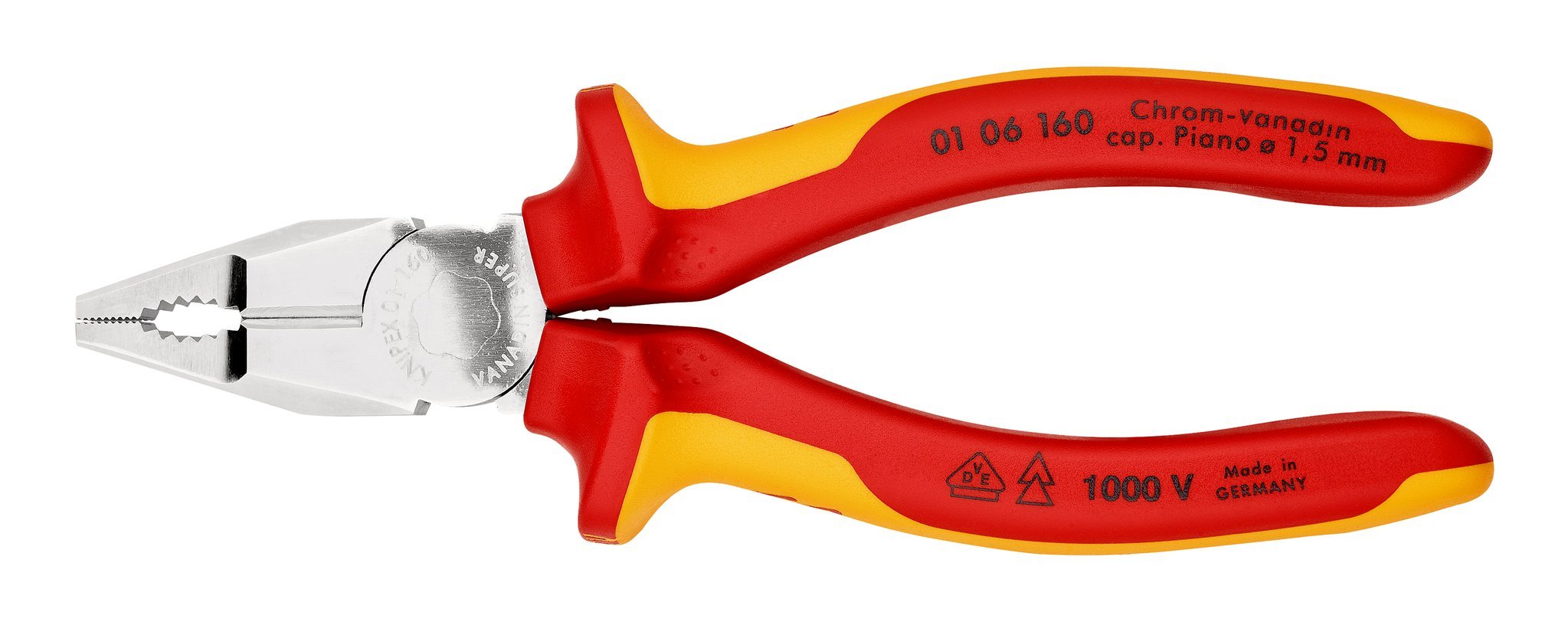 Alicates Knipex Kombizange 01 06 160 Vde 01 06 160