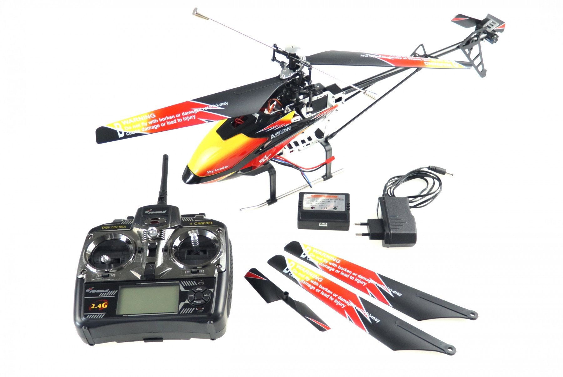 Amewi Rc Helicóptero Hzzard Pro Xl Li-Po Akku 1500mah/14+