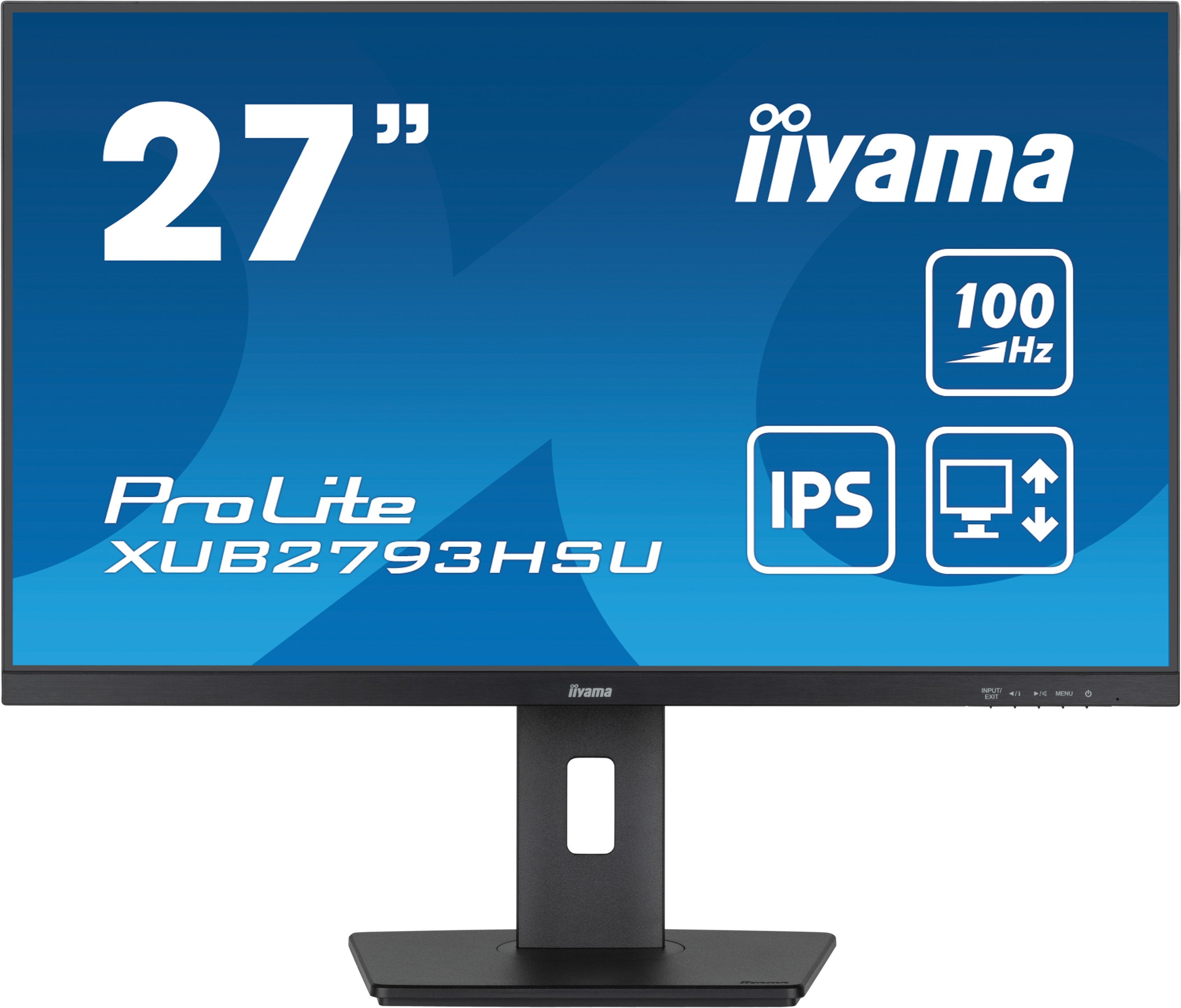 EAN 4948570123063 - iiyama ProLite XUB2793HSU-B6 pantalla para PC 68,6 cm (27") 1920 x 1080 Pixeles Full HD LED Negro imagen 1
