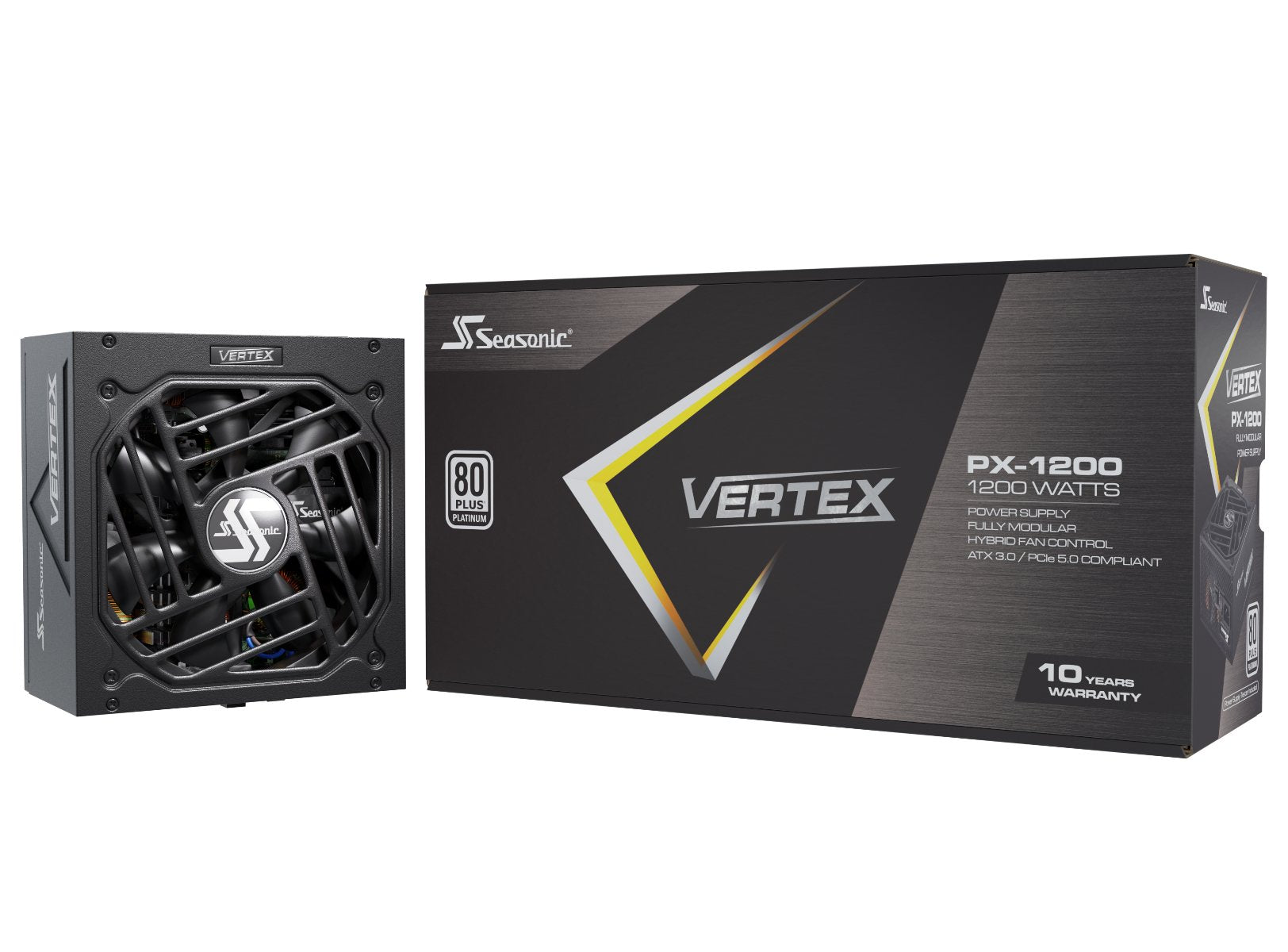 EAN 4711173877769 - Seasonic Vertex PX-1200 unidad de fuente de alimentación 1200 W 24-pin ATX ATX Negro imagen 6