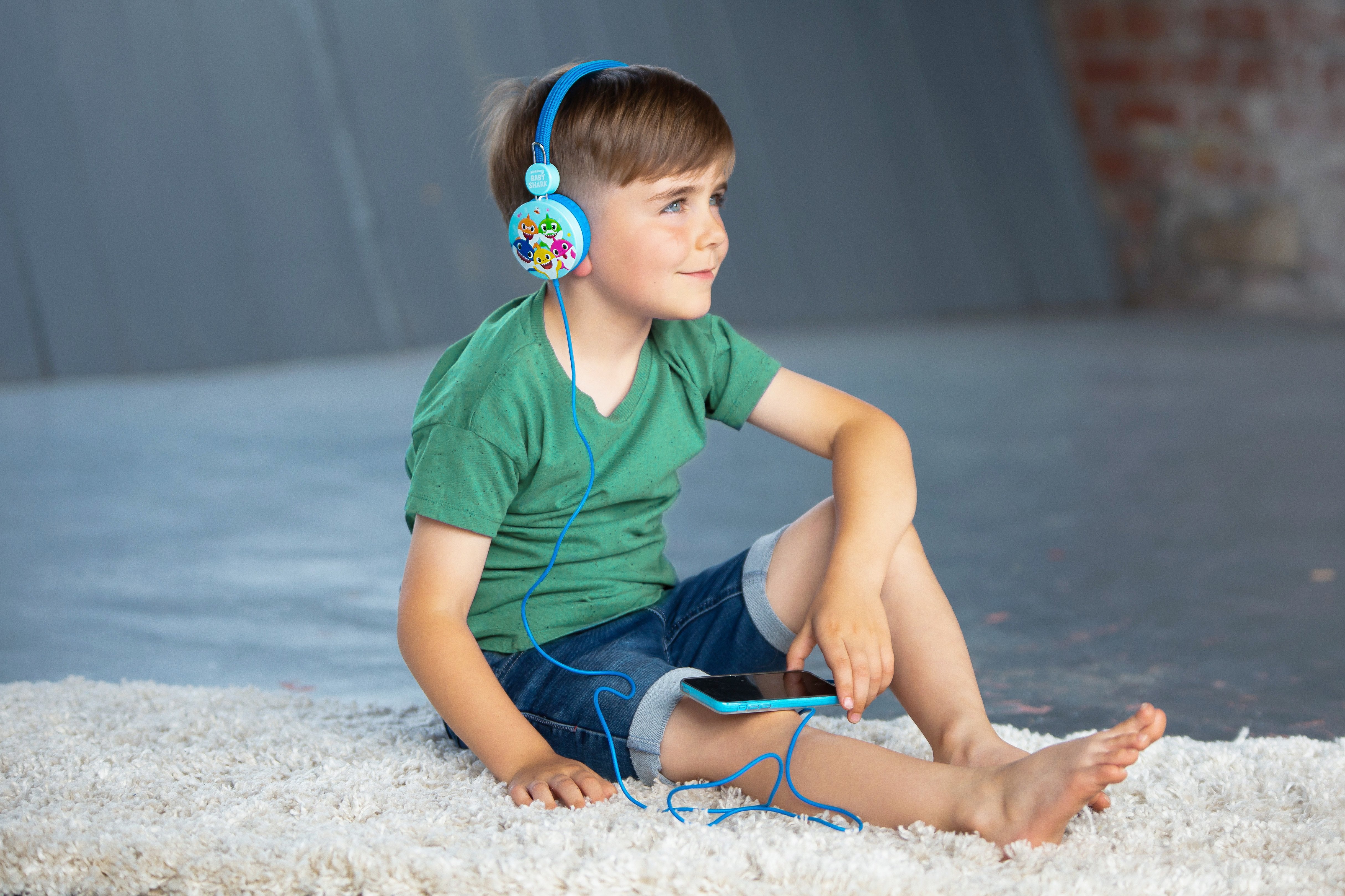 EAN 5055371622028 - OTL Technologies Baby Shark Auriculares Alámbrico Diadema Música Azul imagen 3