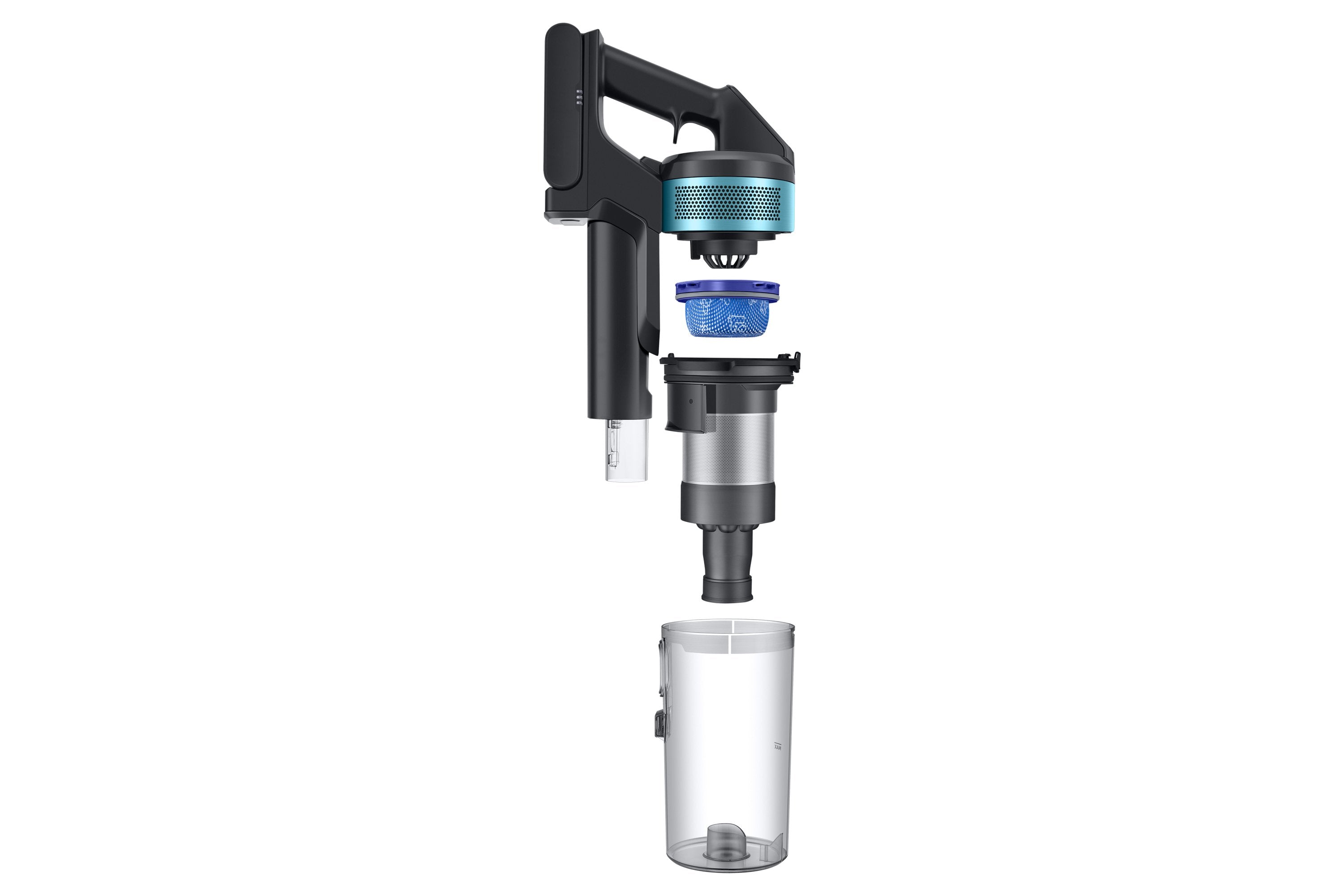 EAN 8806095108803 - Samsung VS20B75AGR1 Aspiradora escoba 2 en 1 Batería Secar Sin bolsa 550 W Negro, Color menta imagen 15