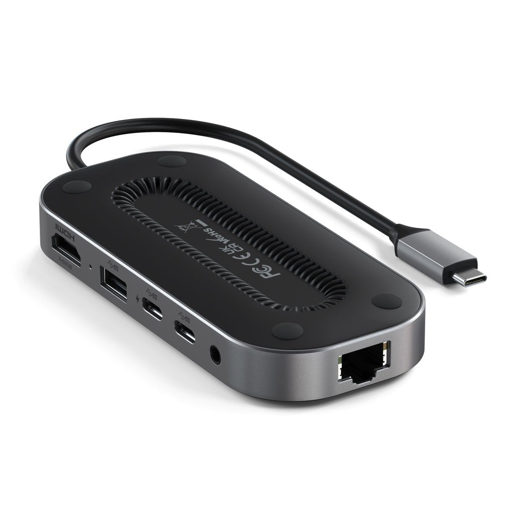 Laptop Dock/Port Replicator Wired Usb4 Black, Grey