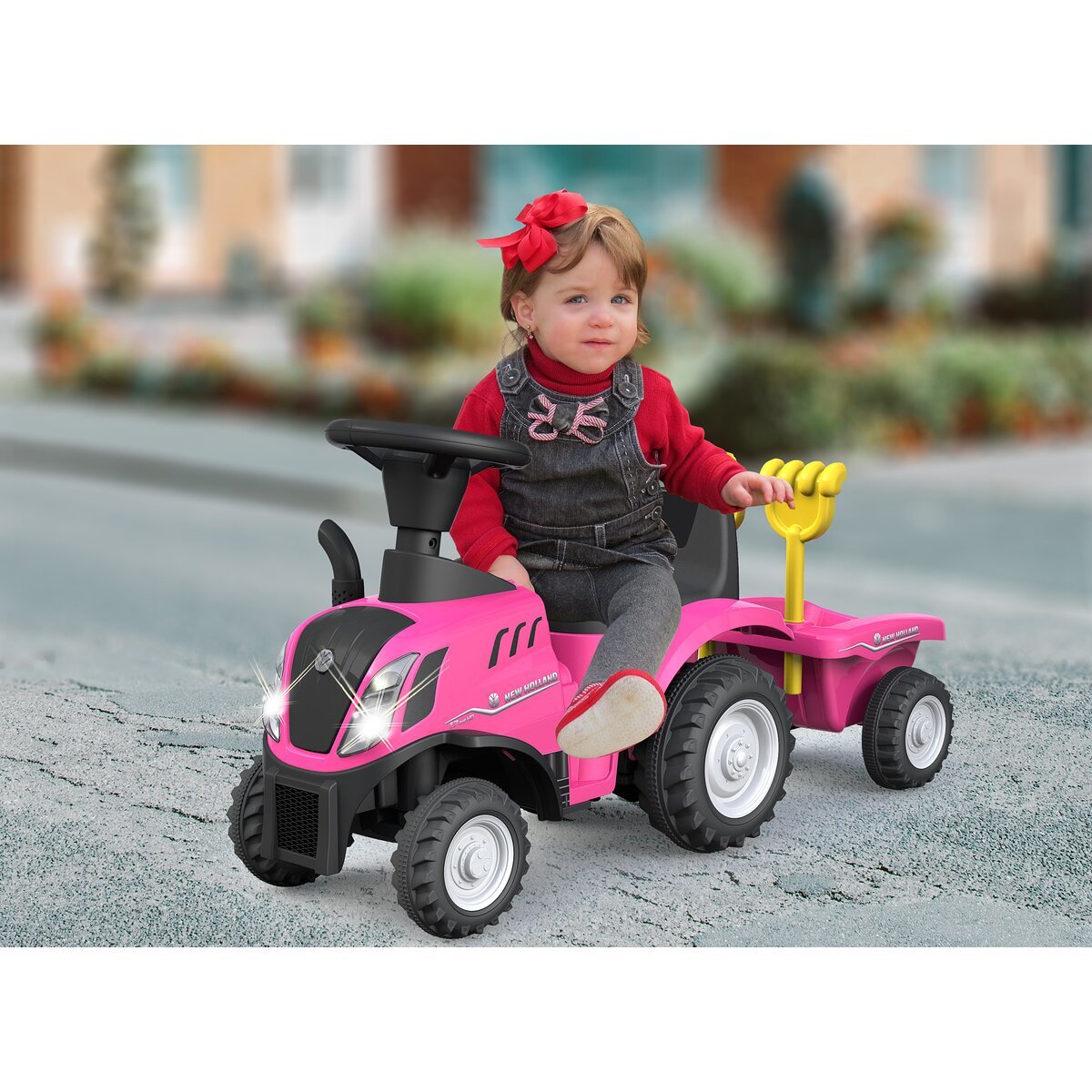 EAN 4042774463816 - Jamara New Holland T7 Tractor Correpasillos con forma de tractor imagen 8