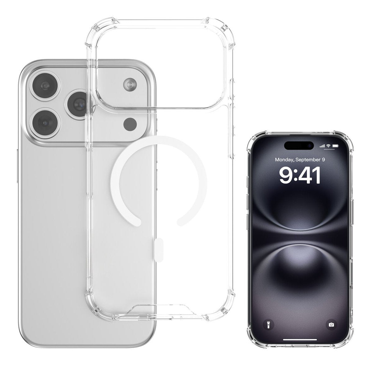 4smarts Hybrid Funda Ibiza Para Apple Iphone 17 Pro Max Magsafe-Kompatibel