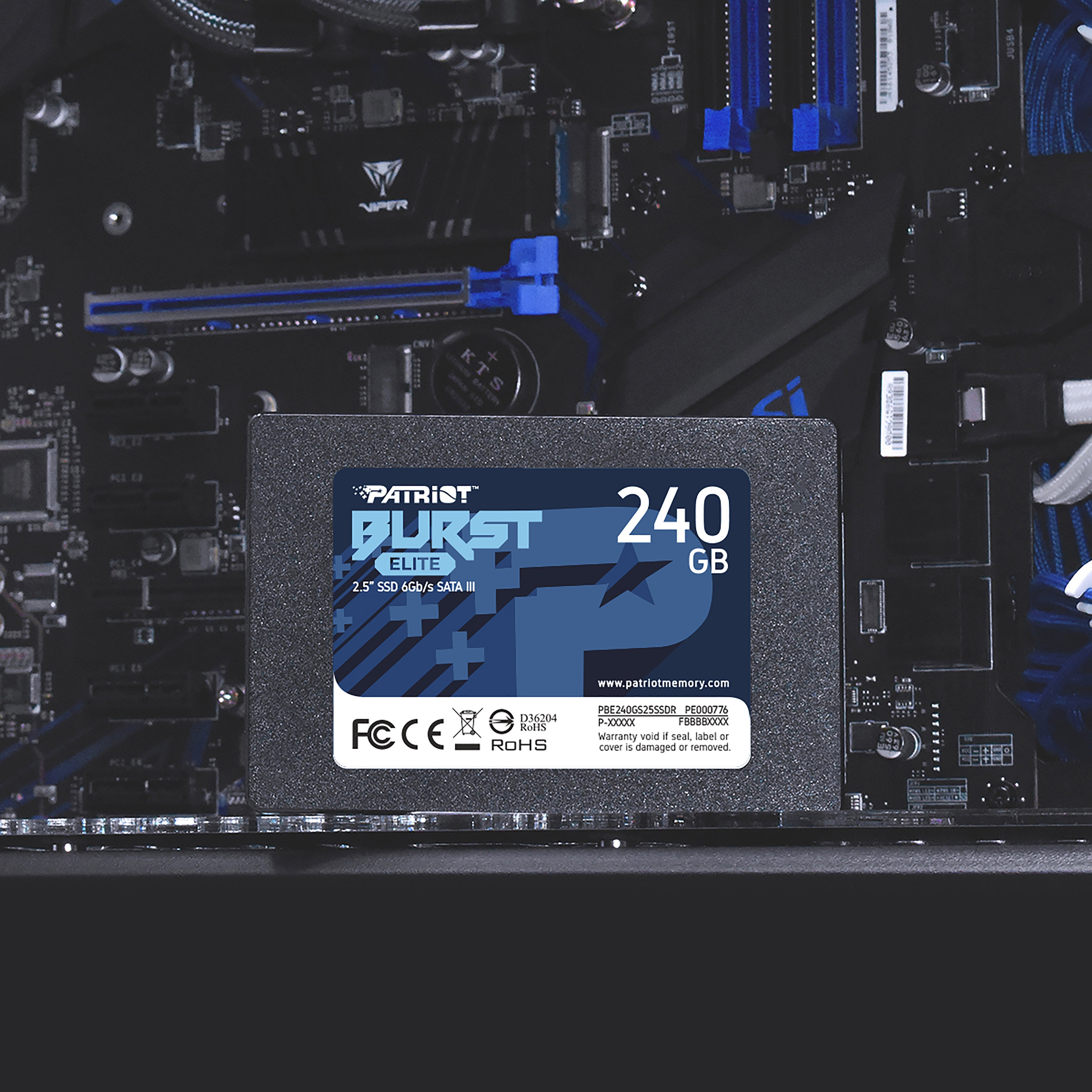 EAN 0814914027745 - Patriot Memory Burst Elite 240 GB 2.5" Serial ATA III imagen 4