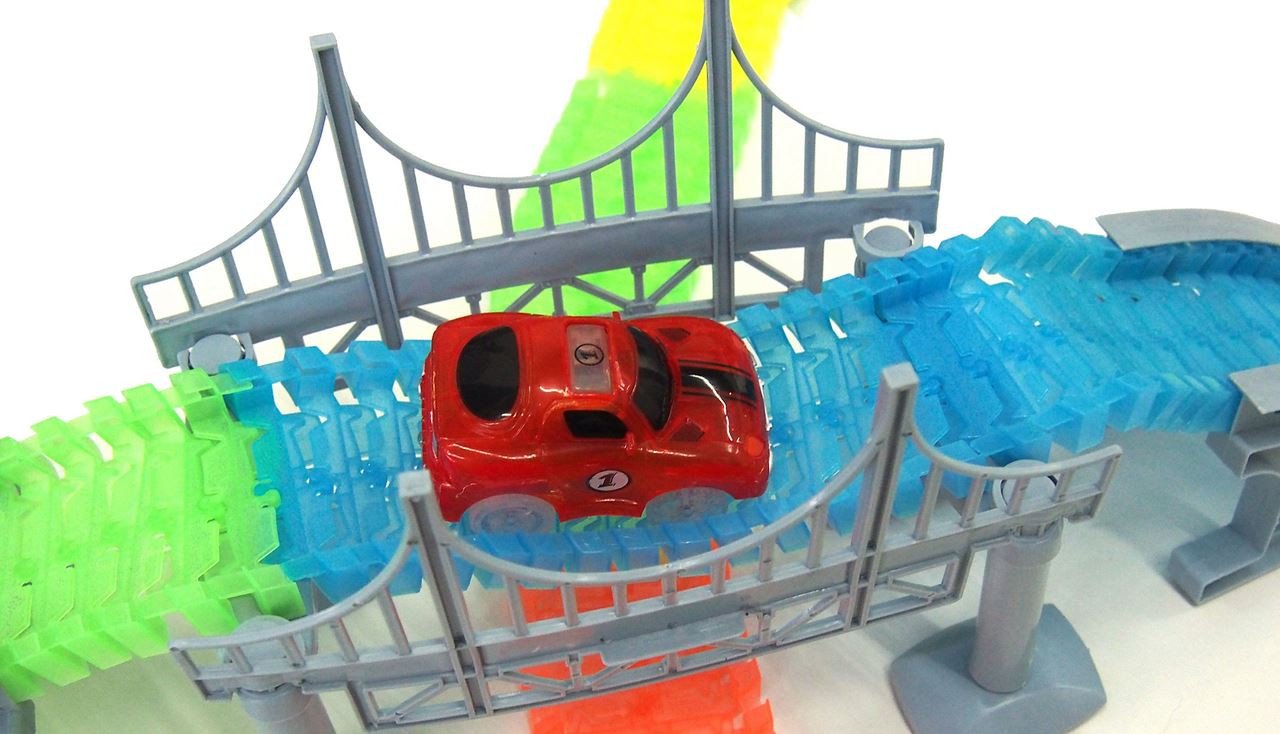 Amewi Spielwaren Magic Trexx Race Bahn 373-Piezas Con Box