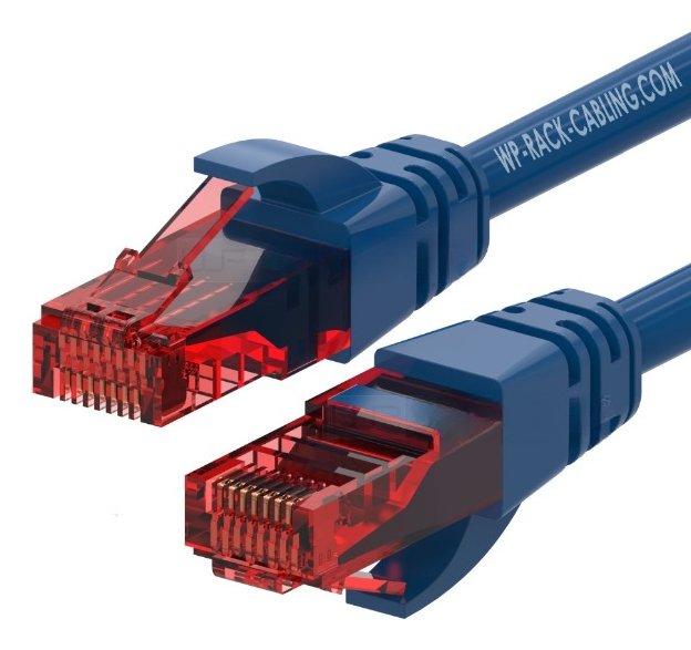 Wp Wpc-Pat-6u002b Cable De Red Azul, Rojo 0,2 M Cat6 U/Utp (Utp)