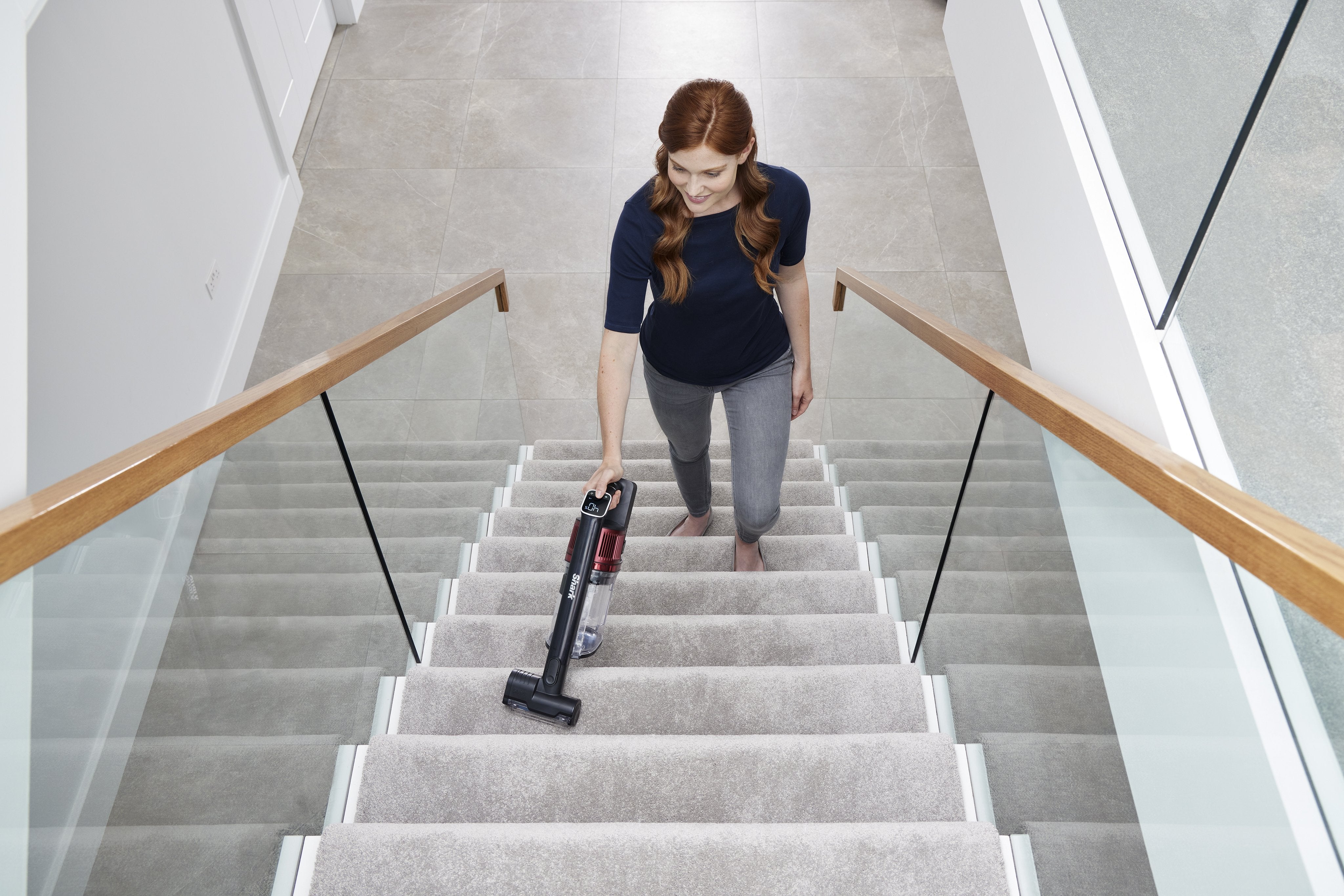 EAN 0622356243698 - Shark IZ300EUT aspiradora de pie y escoba eléctrica Aspiradora escoba 2 en 1 Batería Secar Sin bolsa Negr imagen 25