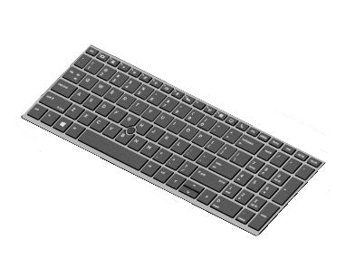 EAN 5706998247285 - HP Keyboard SR BL 15W Euro Teclado imagen 1