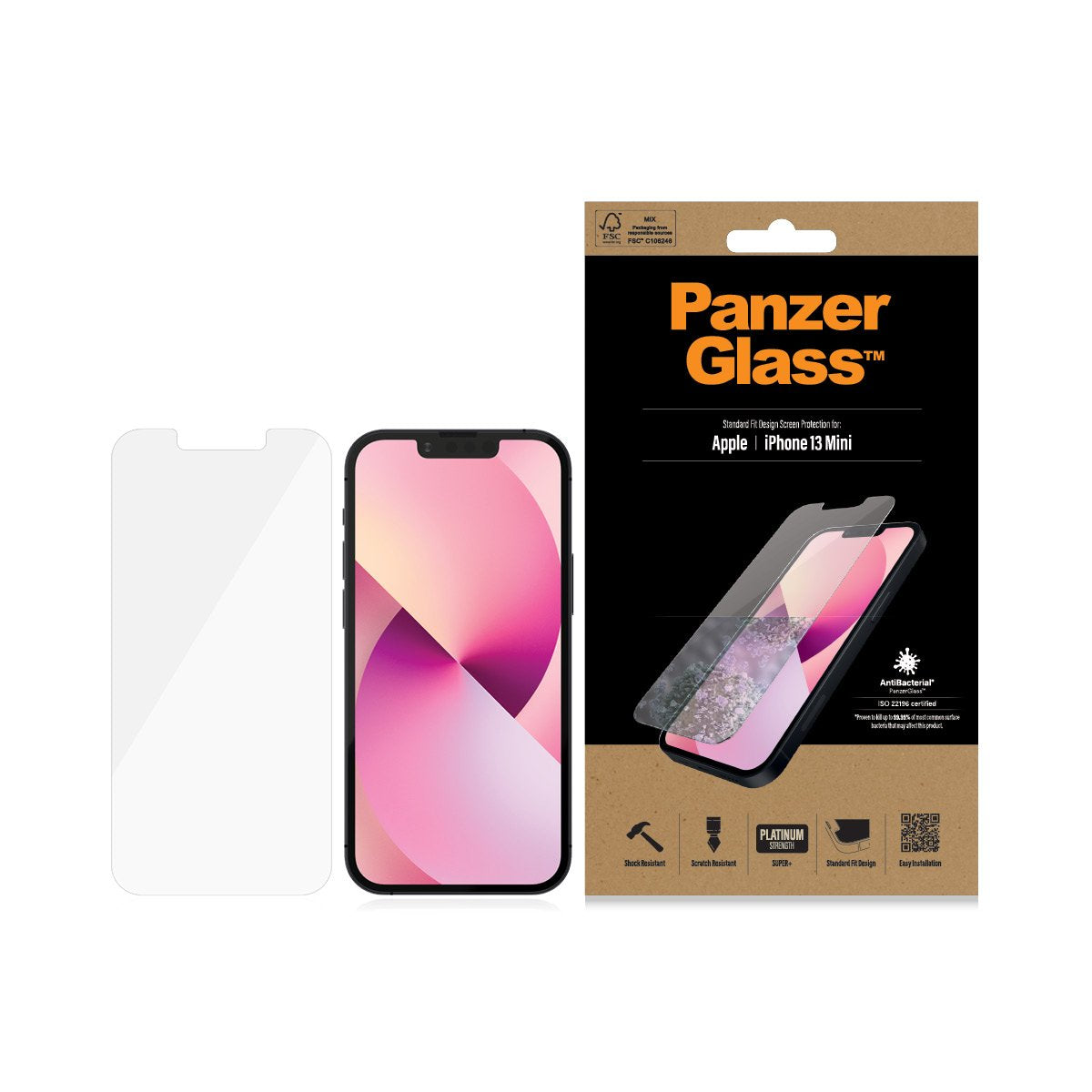 Protector Pantalla Panzerglass Apple Iphone 13 Mini 5.4 "Ab