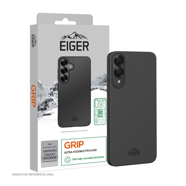 Eiger Grip Case Grs Galaxy S25 Edge Schwarz