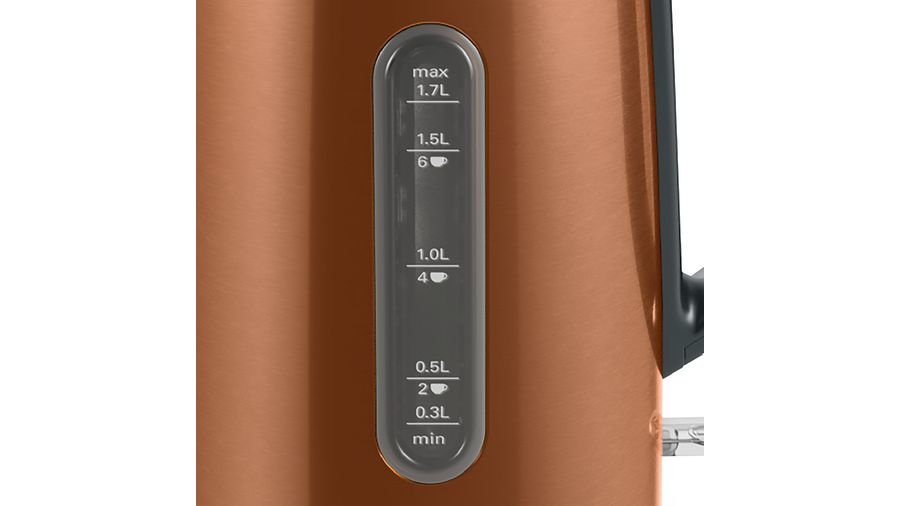 EAN 4242005188284 - Bosch TWK4P439 tetera eléctrica 1,7 L 2400 W Negro, Oro imagen 2