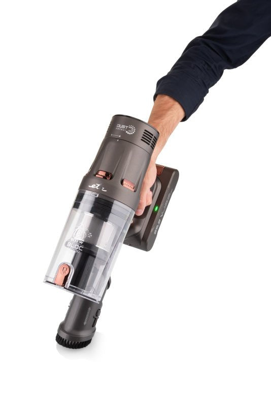 Aspiradora Eta Eta524790000 Terier De Mano, Inalámbrica, Autonomía 80 Min., Depósito De Polvo 0,5 L, Negra