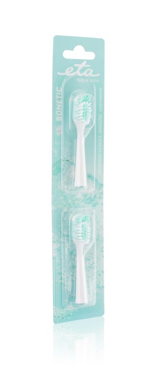 EAN 8590393260744 - Eta ETA070990200 cepillo de cabello 2 pieza(s) Turquesa, Blanco imagen 2