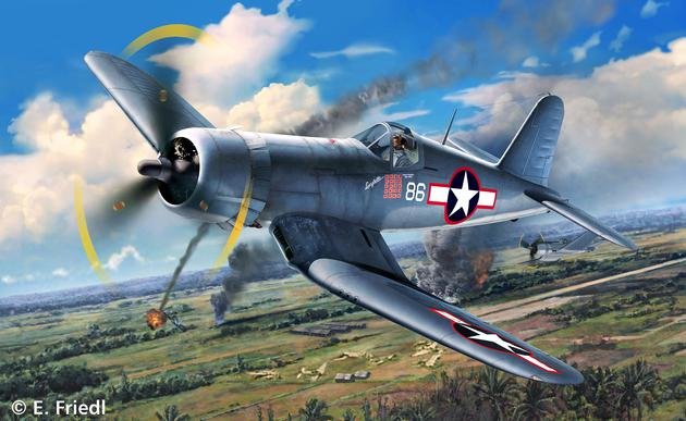 EAN 4009803039831 - Revell Vought F4U-1D CORSAIR Maqueta de avión de ala fija Kit de montaje 1:72 imagen 1