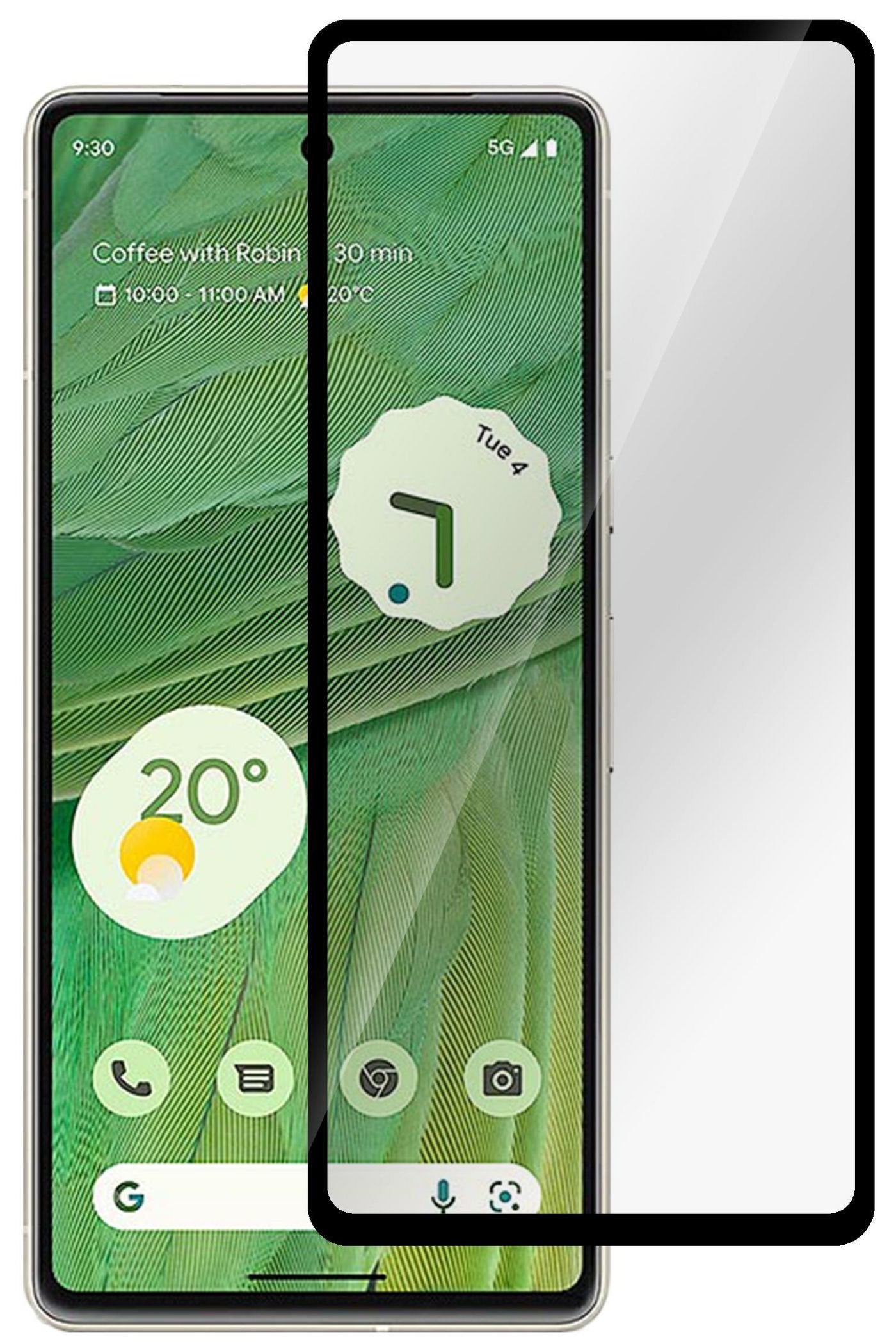 Google Pixel 9/9 Pro Screen Protector. Full Cover