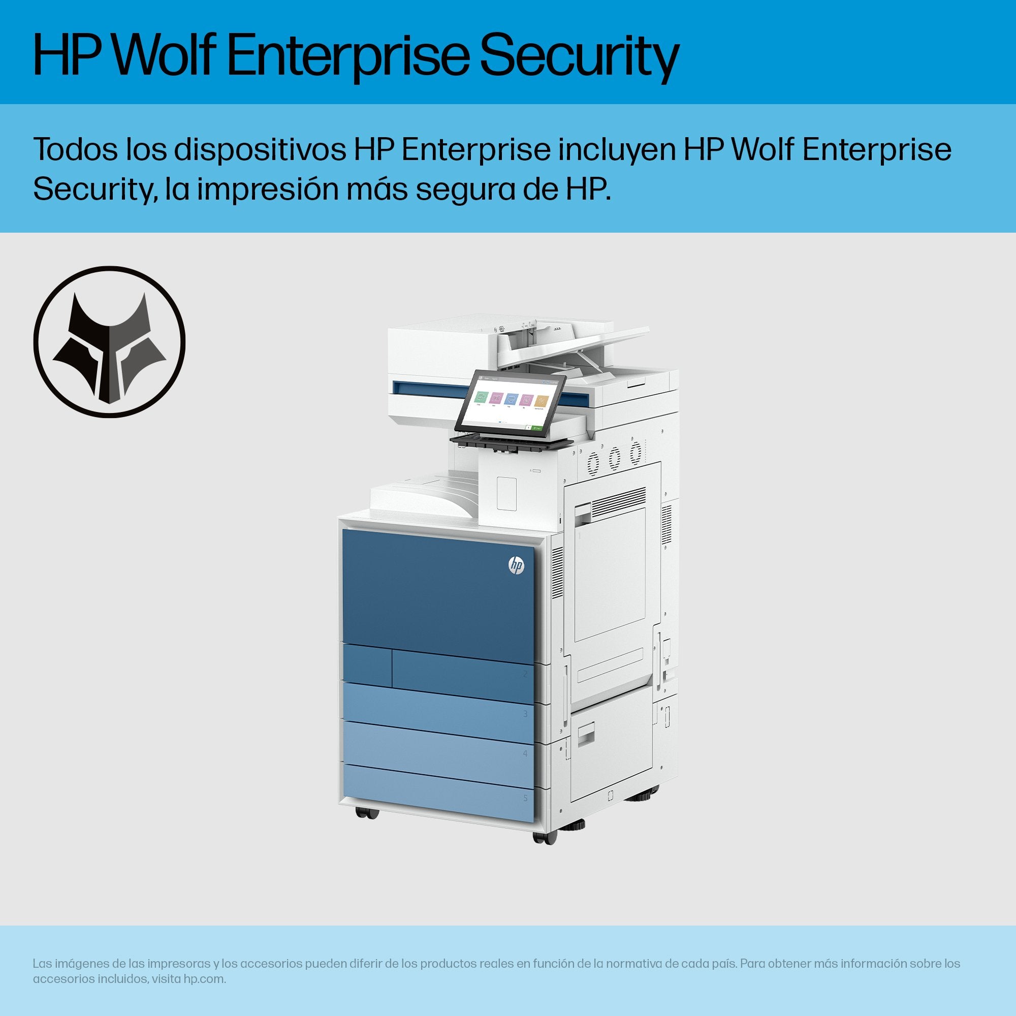 EAN 0198828505552 - HP Clr LaserJet Ent Flw MFP 8801z Prntr Laser A3 1200 x 1200 DPI 60 ppm Wifi imagen 10