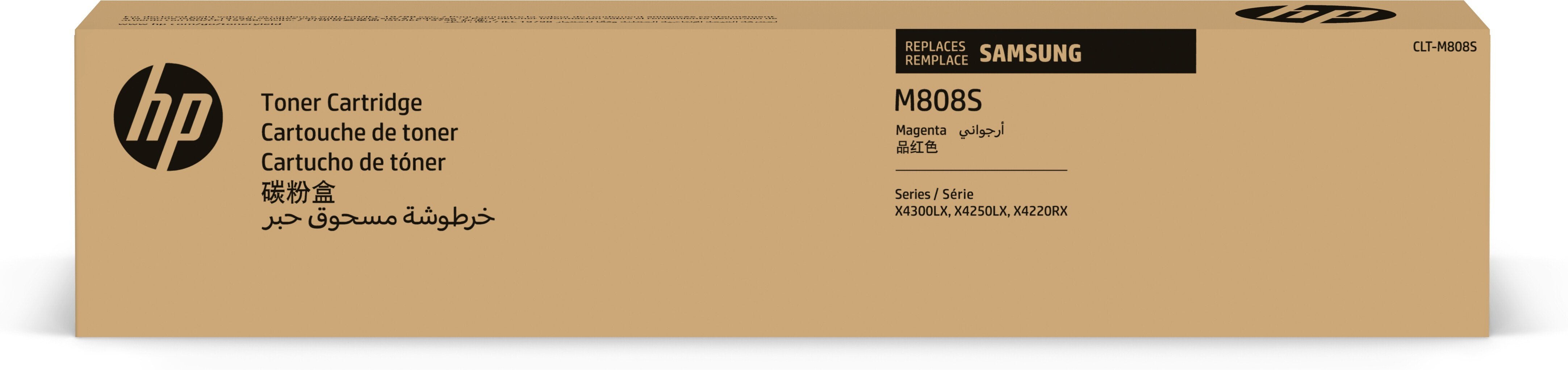 EAN 0191628528455 - Samsung CLT-M808S Magenta Original Toner Cartridge cartucho de tóner 1 pieza(s) imagen 1
