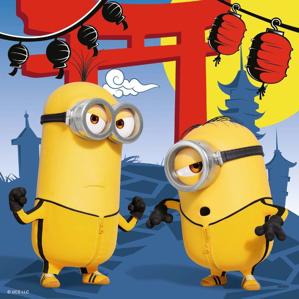 Puzzle Minions 3x49pzs