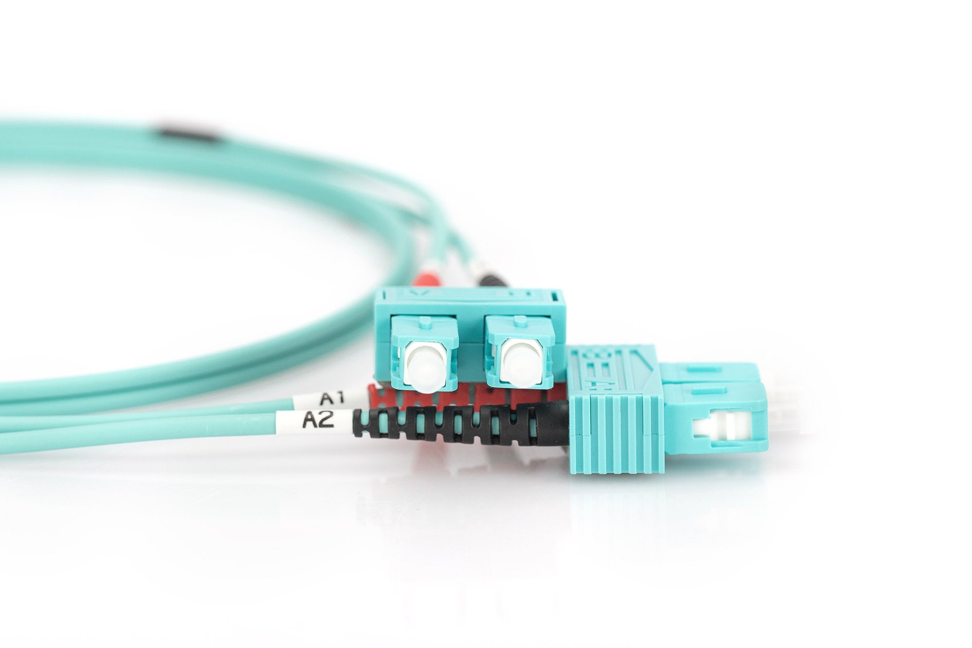 EAN 4016032248545 - Digitus DK-2522-02/3 Cable de fibra óptica e InfiniBand 2 m I-VH Color aguamarina imagen 2