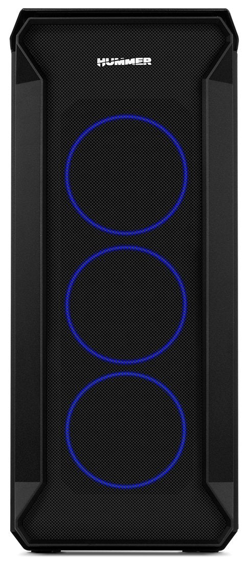 Caja Pc Nox Atx Hummer Quantum 1xusb3.0 2xusb2.0 Negro Argb