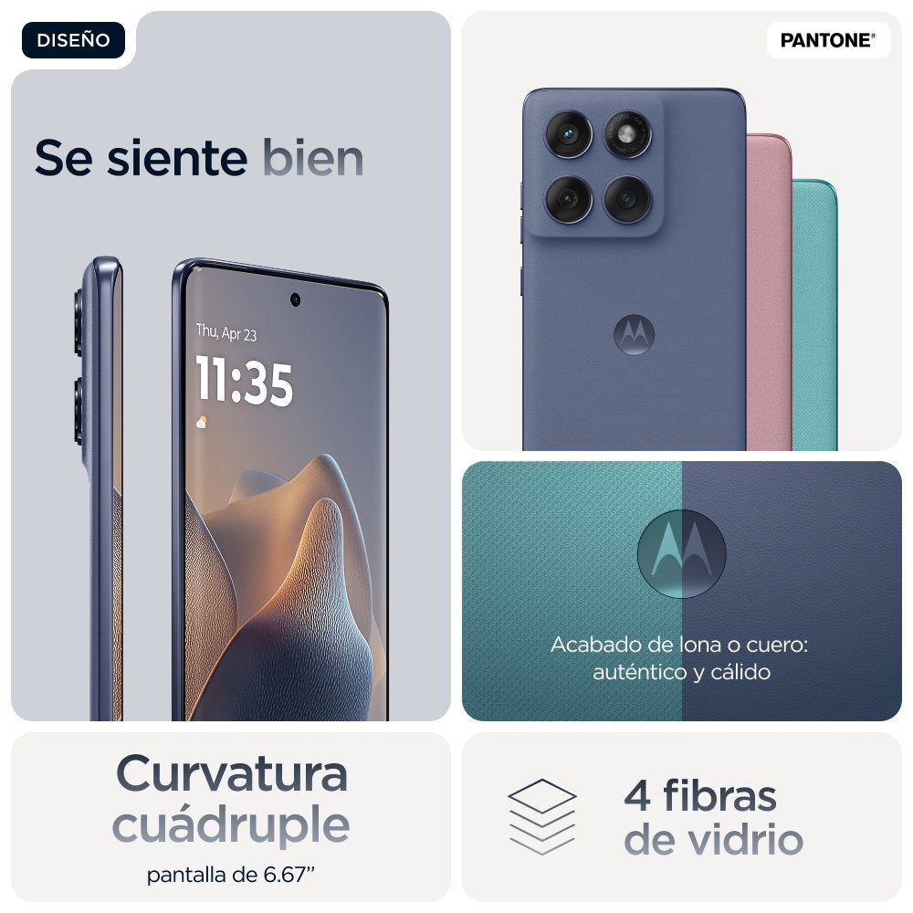 EAN 840023295898 - Motorola edge 60 fusion 16,9 cm (6.67") SIM doble Android 15 5G USB Tipo C 8 GB 256 GB 5200 mAh Gris imagen 16