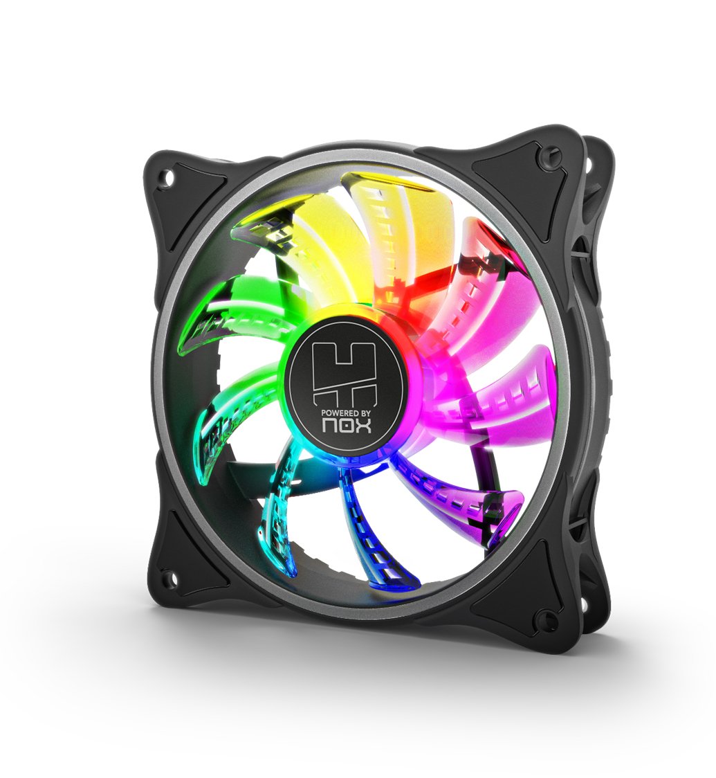 EAN 8436587971709 - NOX A-Fan Carcasa del ordenador Ventilador 12 cm Negro 1 pieza(s) imagen 3