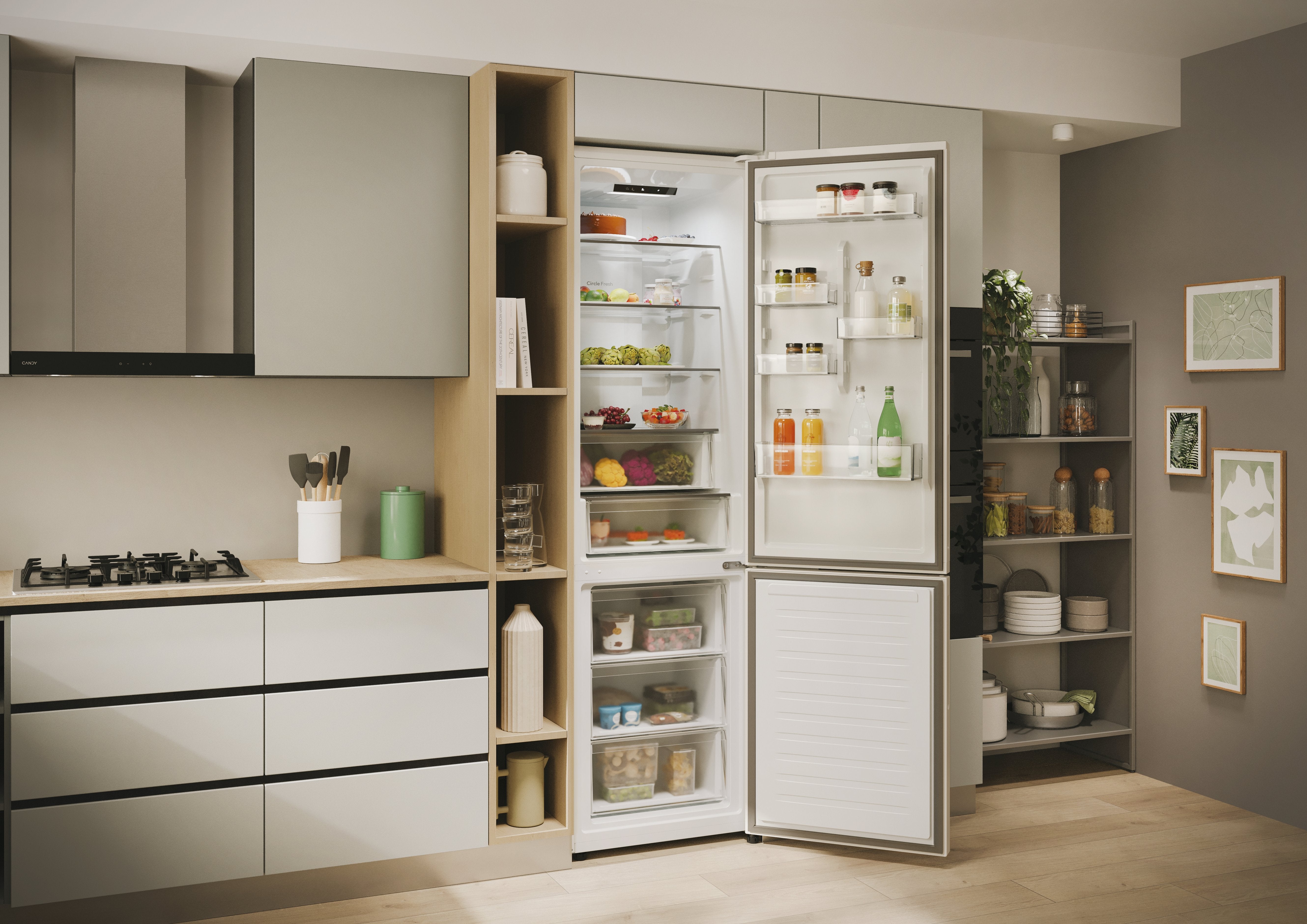 EAN 8059019092553 - Candy CNCQ2T620DW Independiente 409 L Blanco imagen 14