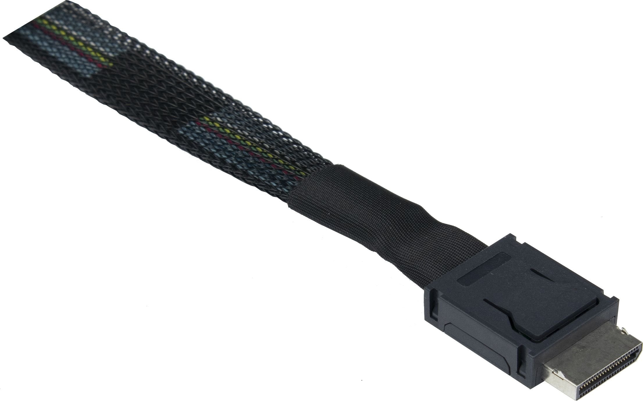 Inter-Tech Cable Sff 8611-4i - Sff 8639, Sata Power 0,75m