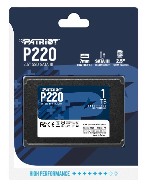 EAN 4711378422368 - Patriot Memory P220 1TB 2.5" Serial ATA III imagen 5