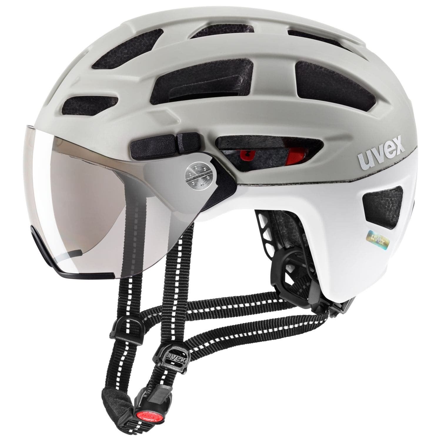 Casco De Ciclismo Uvex Finale Con Visera 56-61cm, Negro Mate