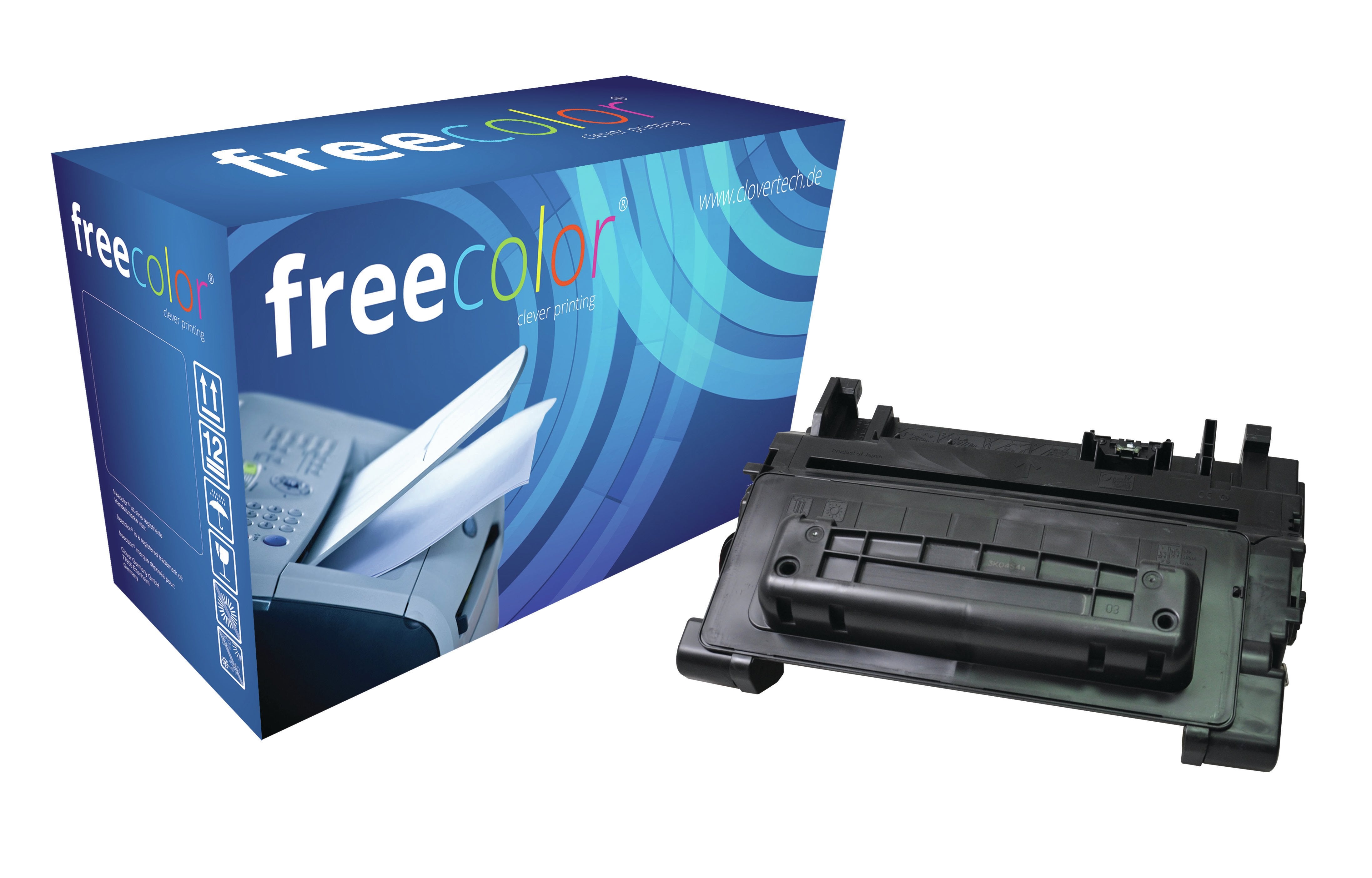 EAN 4033776207027 - Freecolor 90A-FRC cartucho de tóner 4 pieza(s) Negro imagen 1