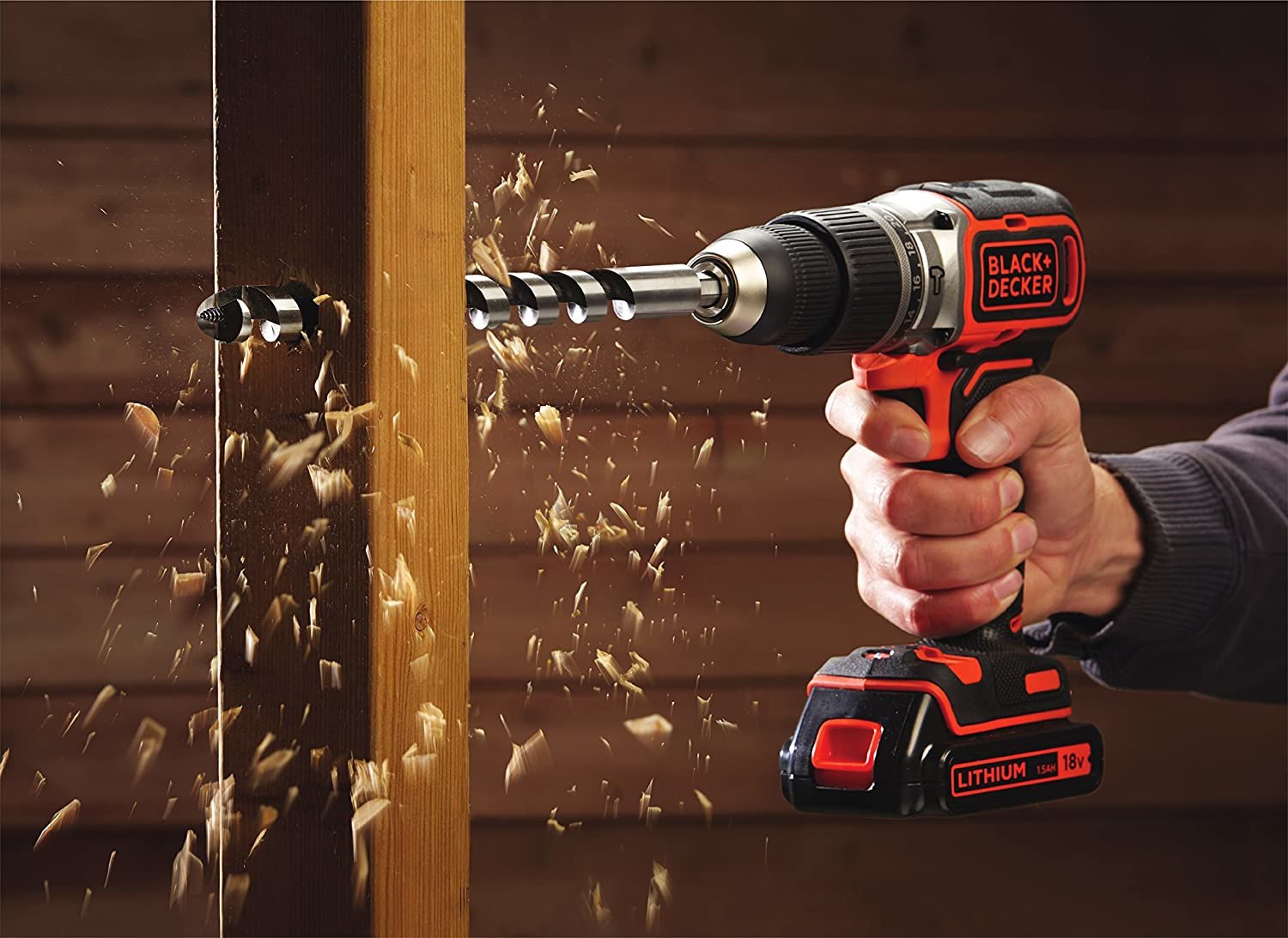 EAN 5035048653364 - Black & Decker BL188KB-QW destornillador eléctrico y llave de impacto 1650 RPM Naranja imagen 4