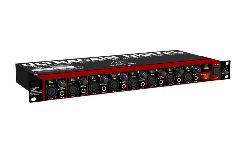 Behringer Ultragain Digital Ada8200 8 Canales 10 - 24000 Hz
